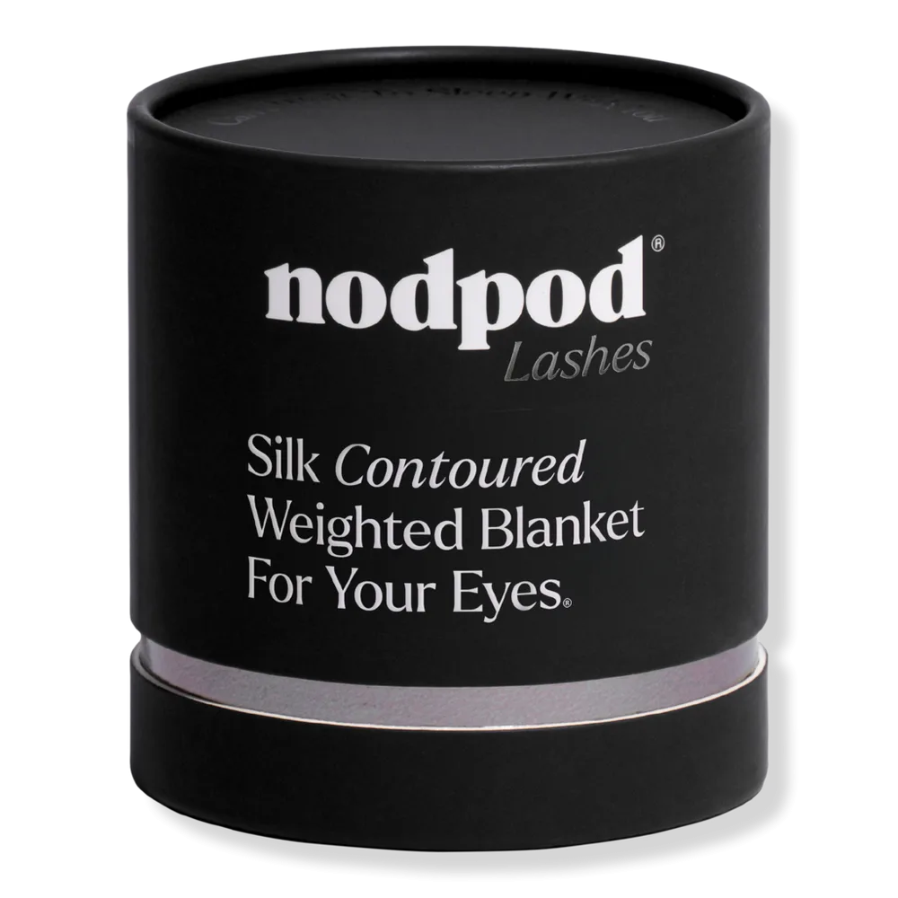 Silk Contoured Weighted Blanket for Your Eyes - Lashes by Nodpod