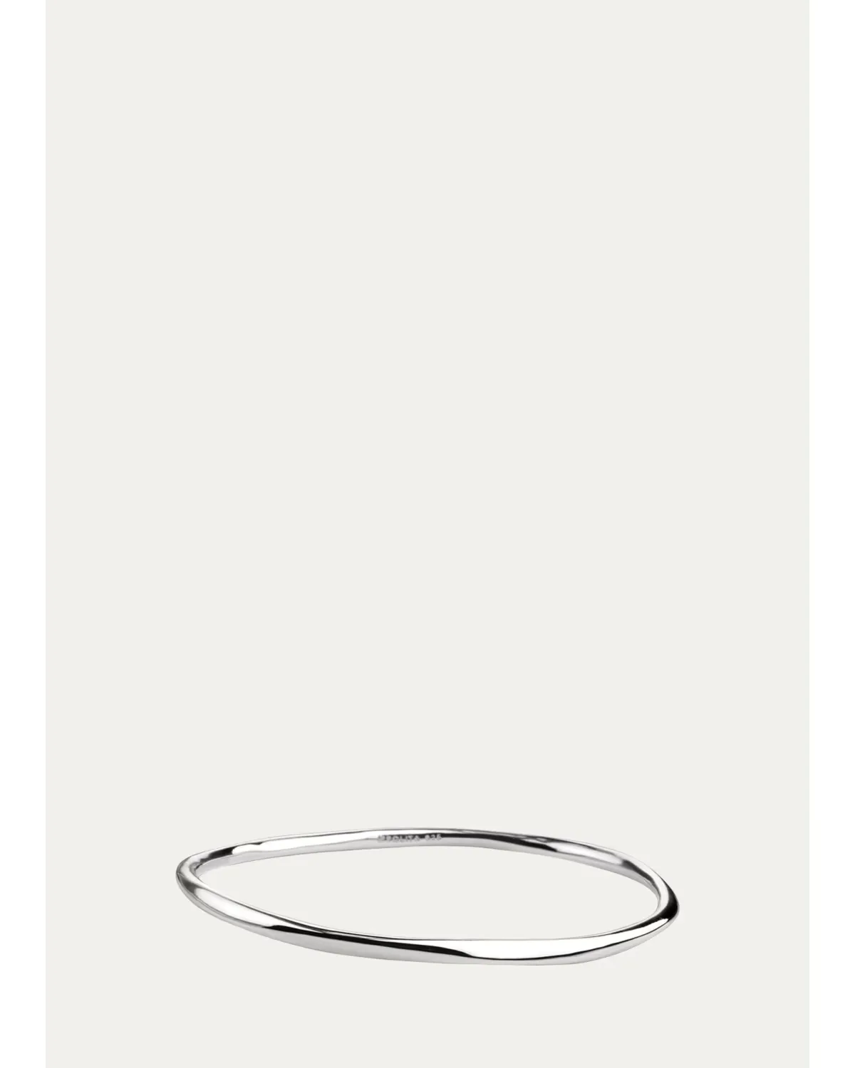 Squiggle Bangle in Sterling Silver