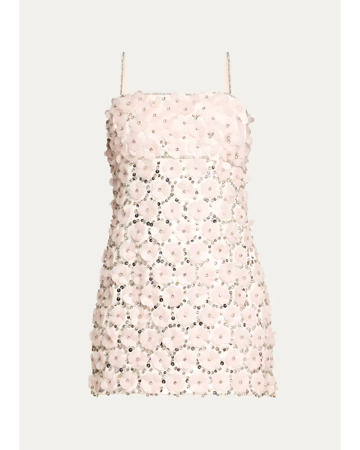 Katarina Floral Embellished Mini Dress