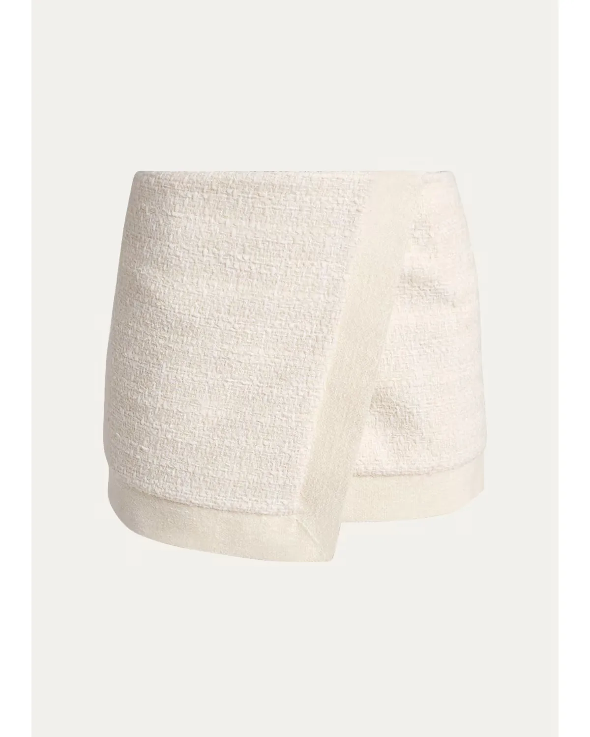 Asymmetric Mini Skirt by Balmain