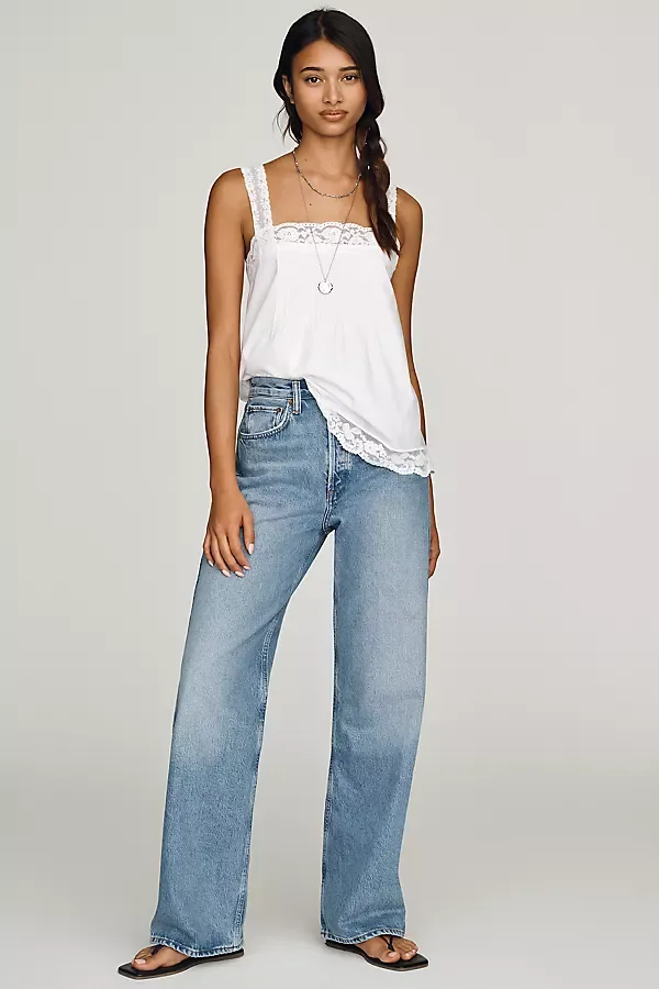 Vintage Loose High Rise Wide Leg Jeans by AGOLDE