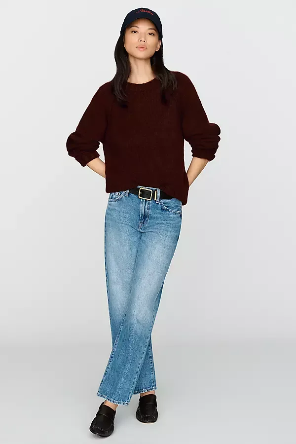 Lexi Mid Rise Tapered Jeans