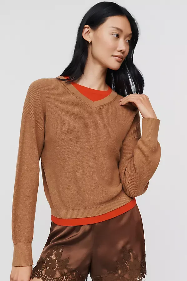 Delancey Cotton Cashmere Blend Sweater by 525