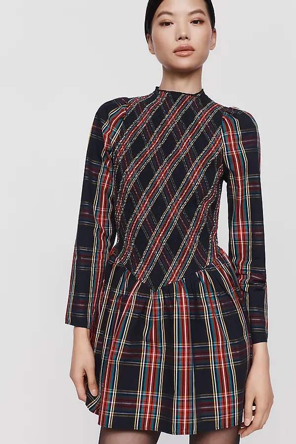 Meri 100% Cotton Mini Dress by Saylor