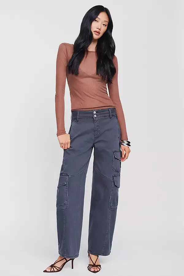 Aero Wide Leg Cargo Pants by Pilcro