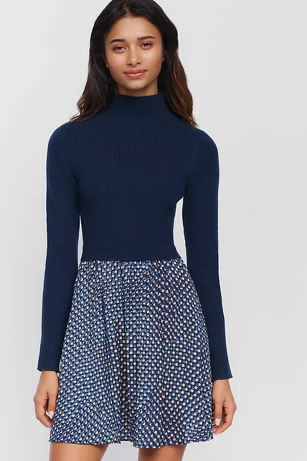 Thea Twofer Mini Dress by Anthropologie