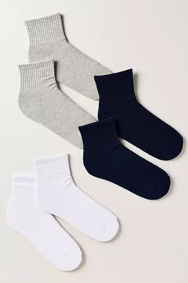 Athletic Socks, Set of 3 by Daily Practice