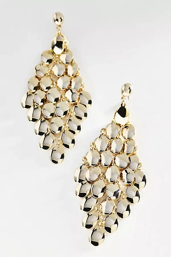 Chainmail Chandelier Earrings