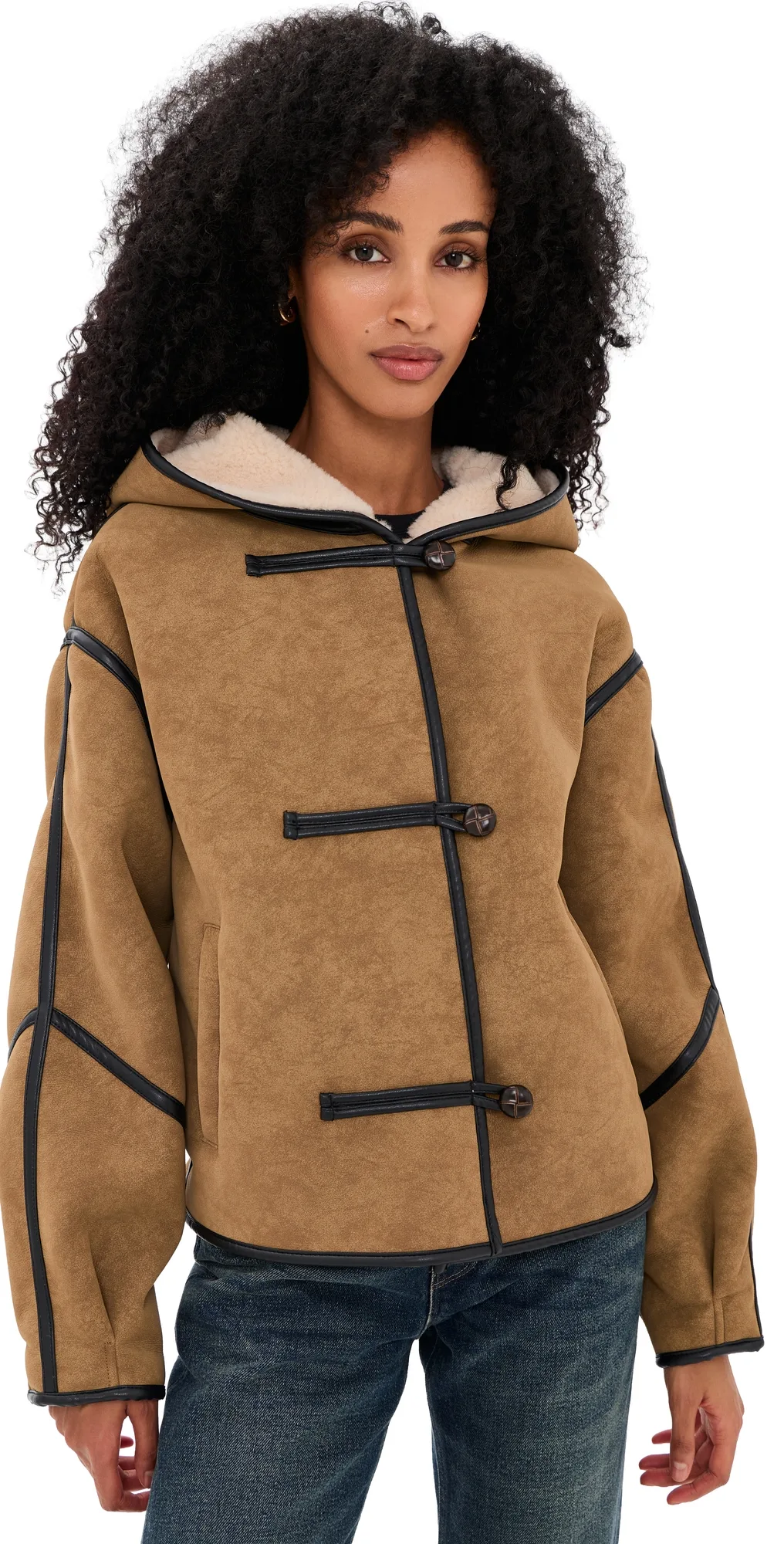 Fia Faux Suede Jacket