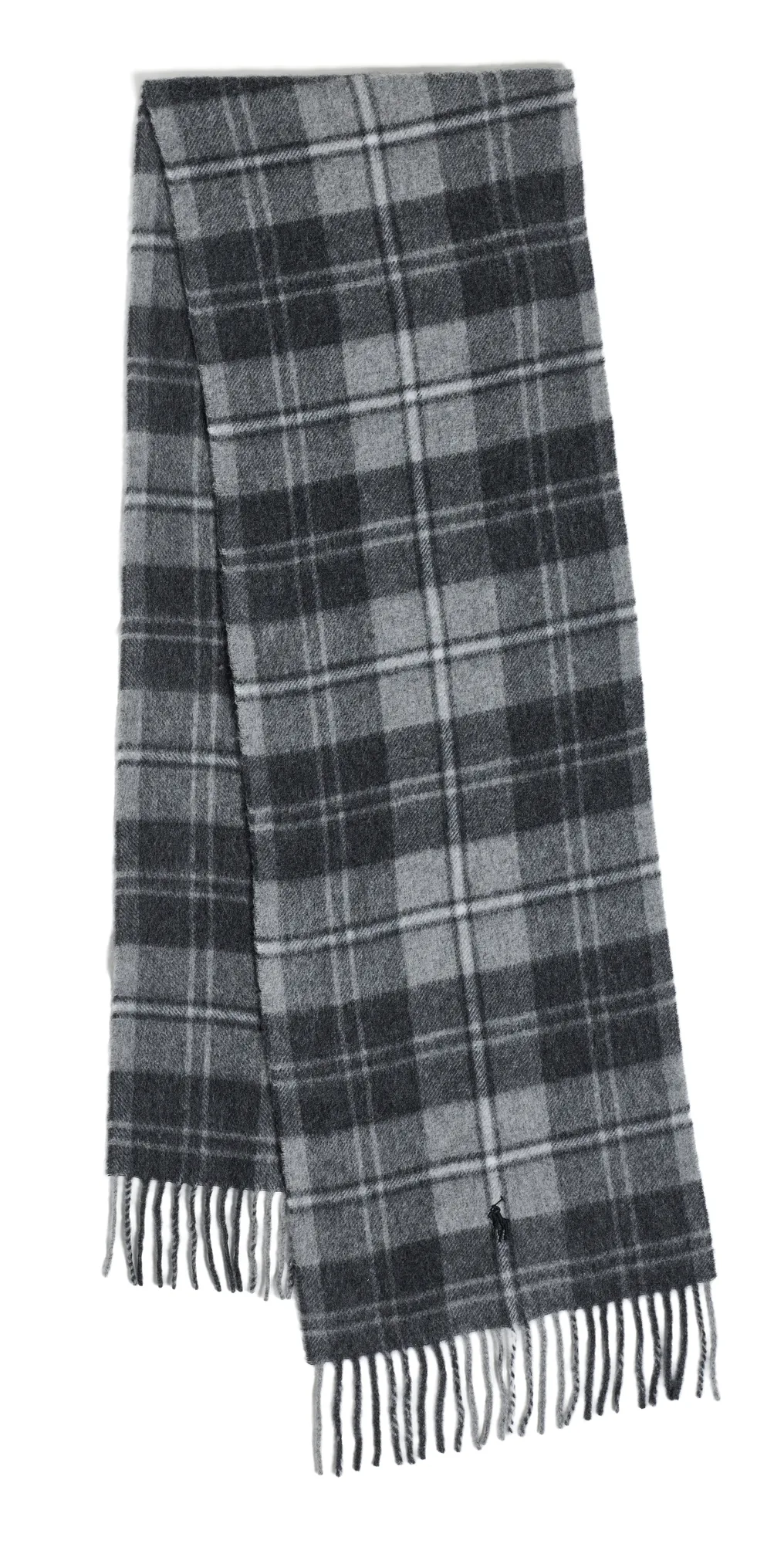 Cashmere Blend Plaid Scarf