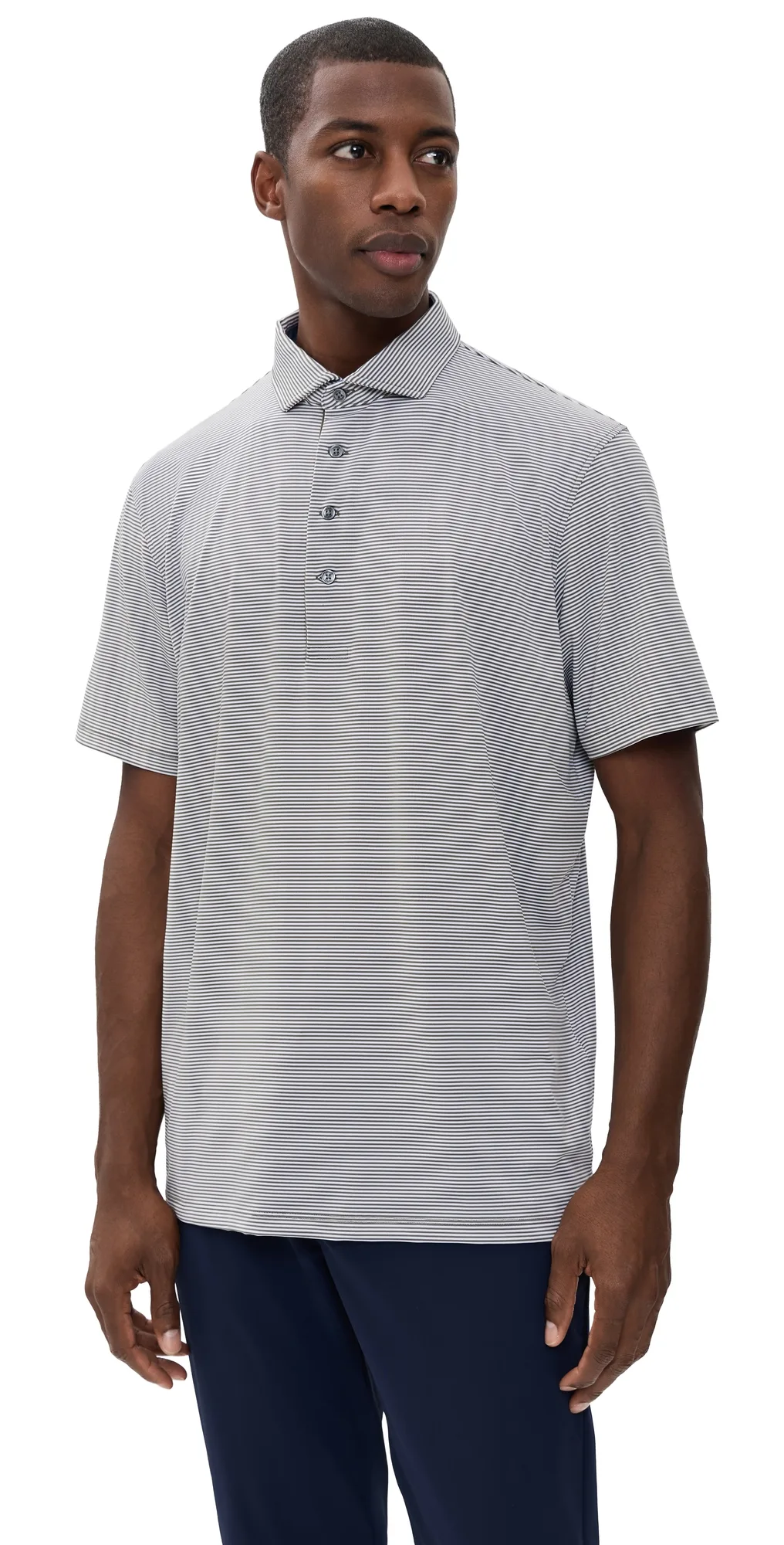 Saranac Striped Polo by Greyson