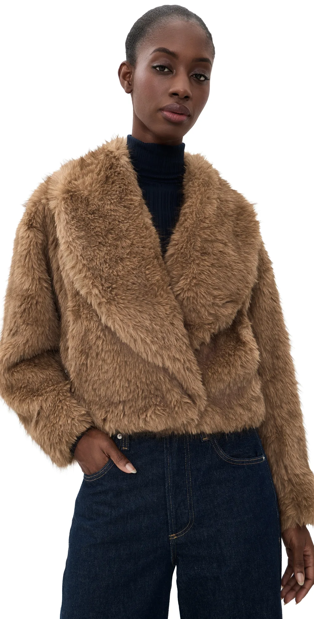 Solange Jacket Tan Alpaca by A.L.C.