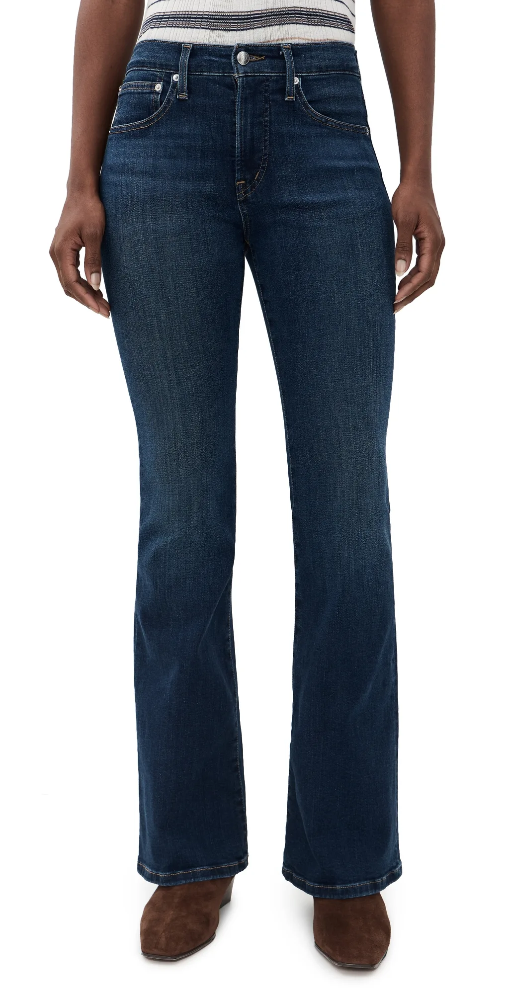 Stretch Flare Jeans