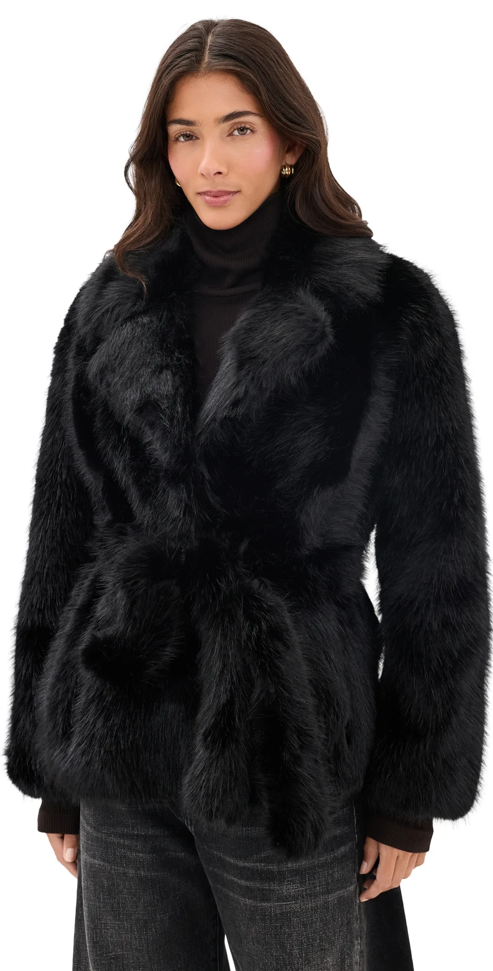 Silena Faux Fur Jacket by STAND STUDIO
