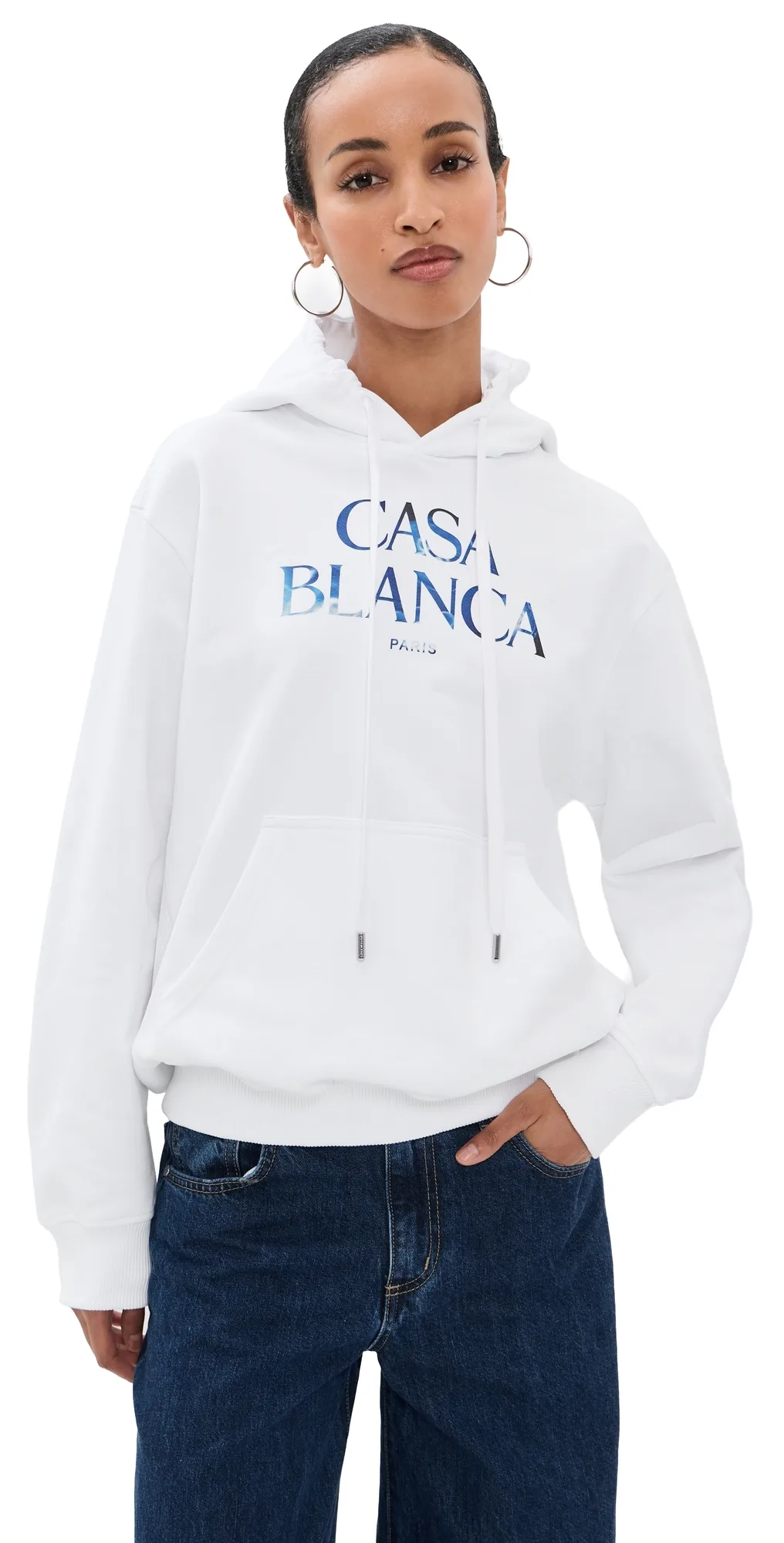 Stacked Logo Hoodie by Casablanca