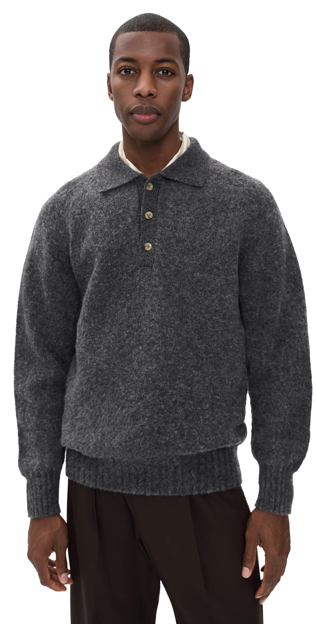 Ghost Pressure Polo Sweater by Howlin