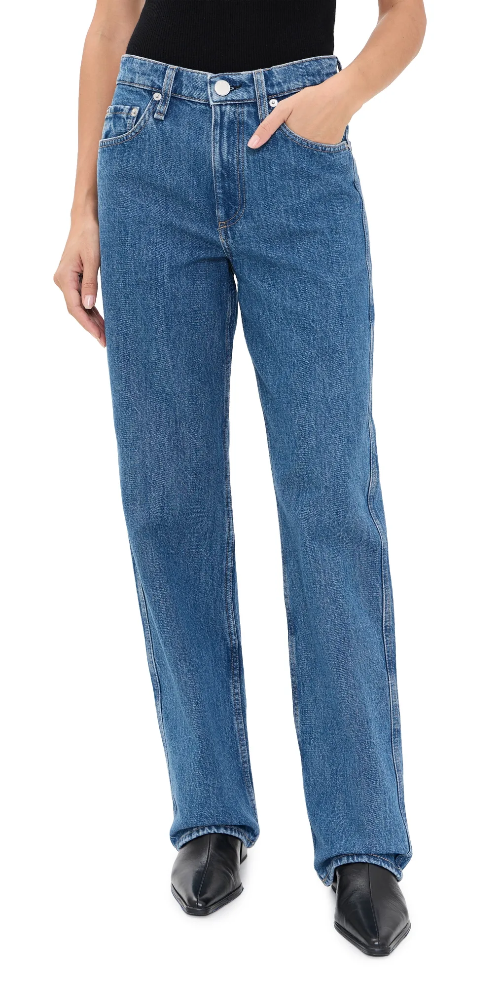 Shea Full Straight Jeans by rag & bone