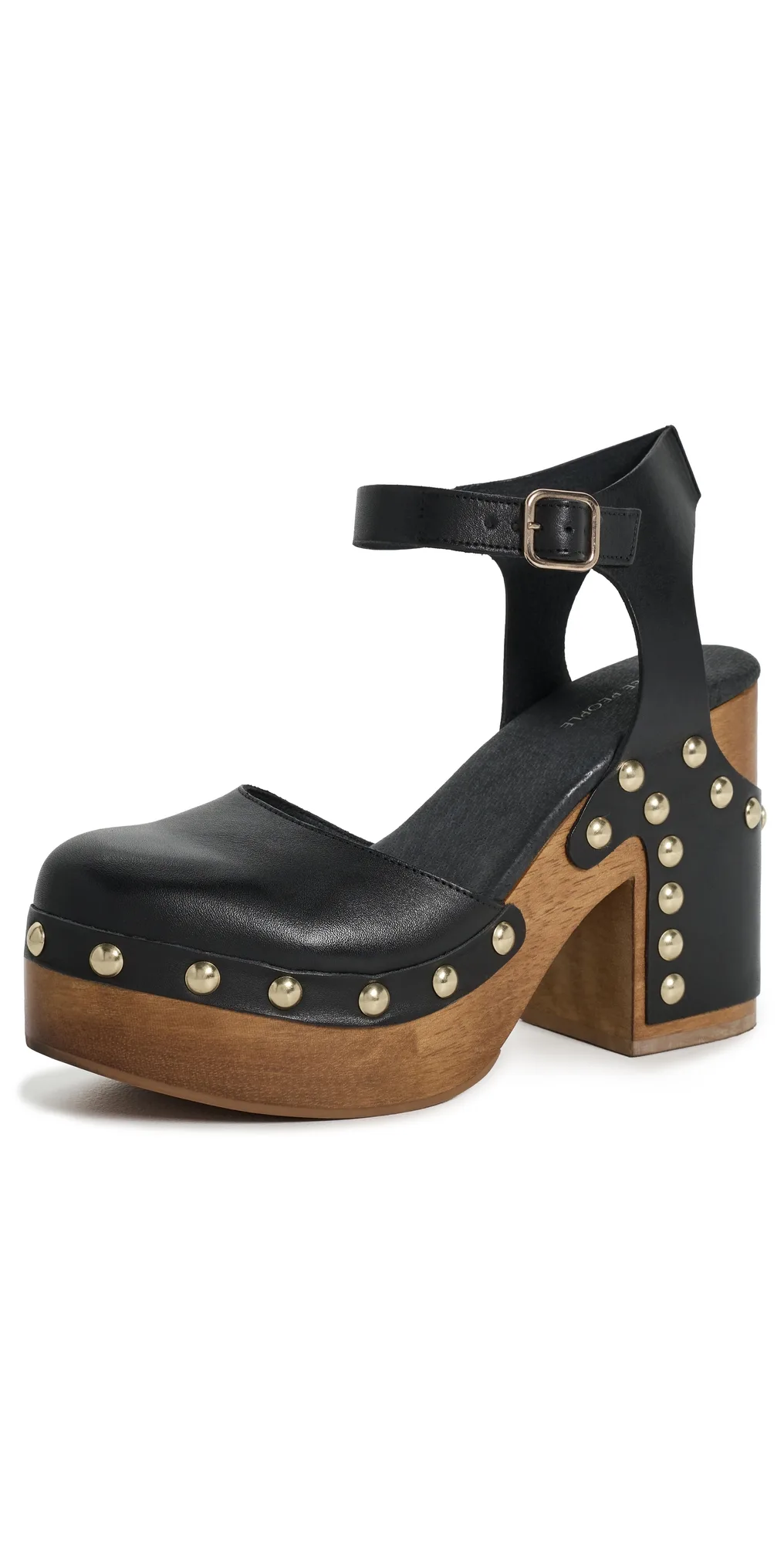 Cecelia Studded Clogs Leather by Free People