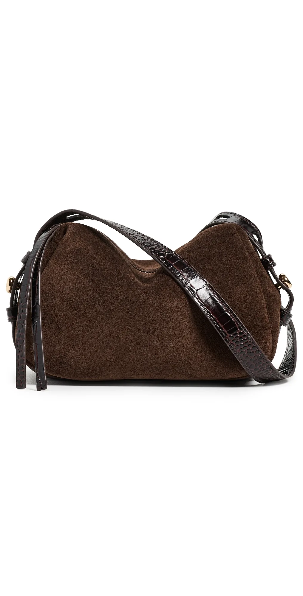 Romy Suede Soft Crossbody Bag by Tory Burch