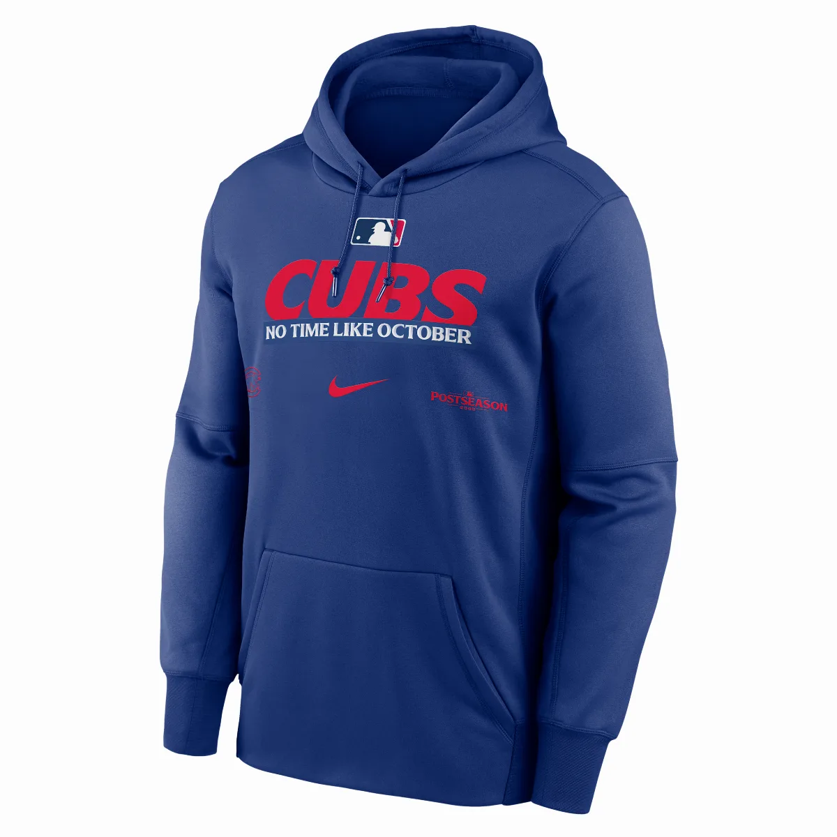 Chicago Cubs 2026 Postseason Authentic Collection Therma-FIT MLB Pullover Hoodie by Nike