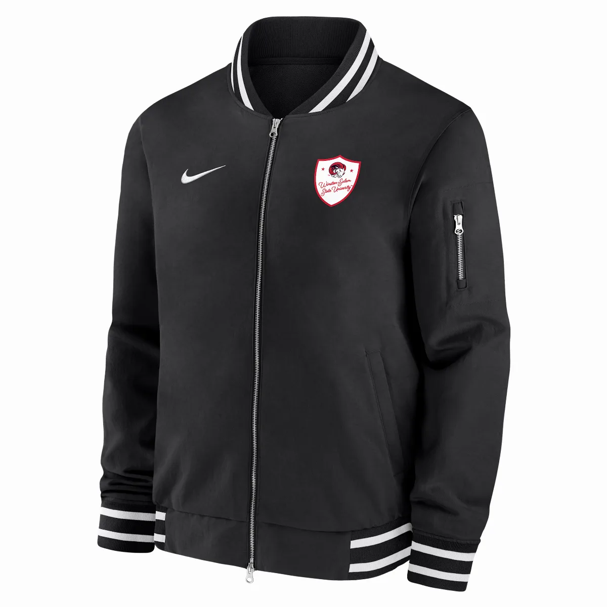 College (Winston-Salem State Rams) Bomber Jacket by Nike