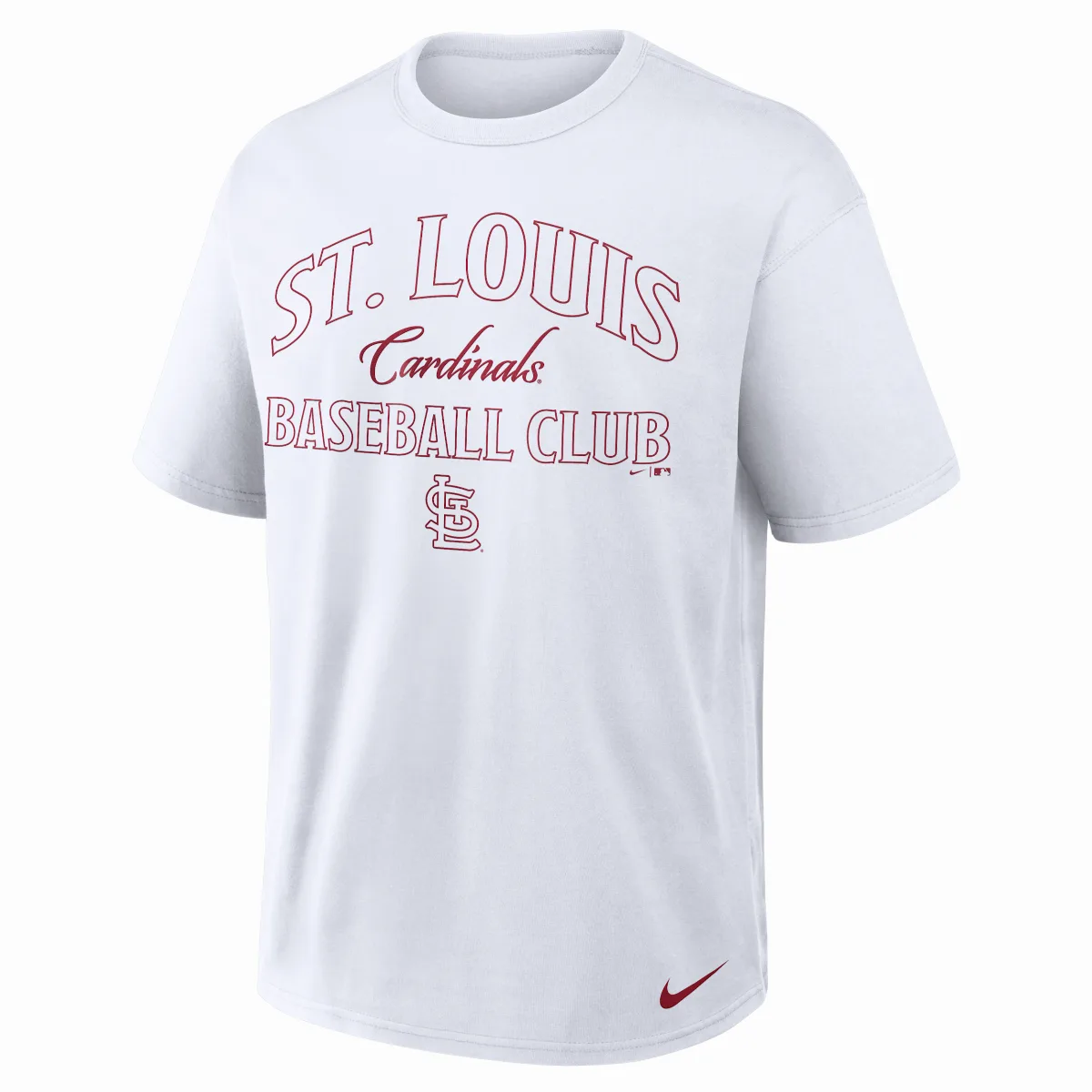 St. Louis Cardinals Lock Up Minimal Max90 MLB T-Shirt by Nike
