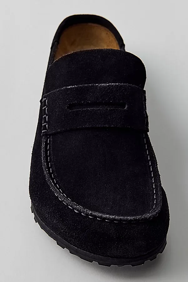 Naples Wrapped Suede Loafers by Birkenstock