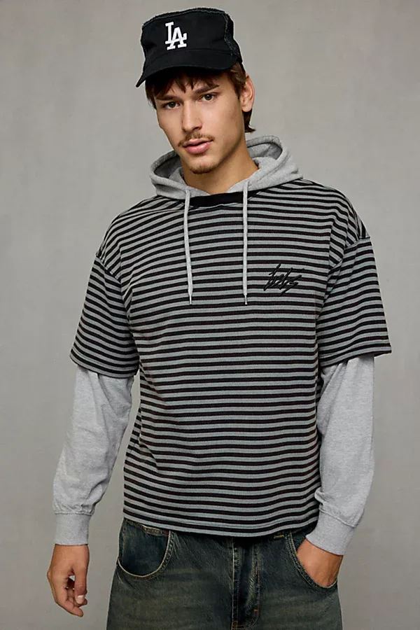 Iets Frans Double Layer Hoodie Sweatshirt by iets frans...