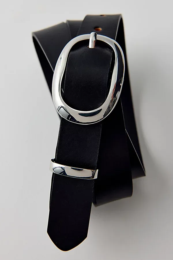 Kayla Oval Buckle Belt