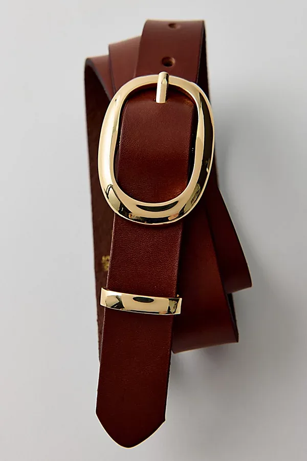 Kayla Oval Buckle Belt