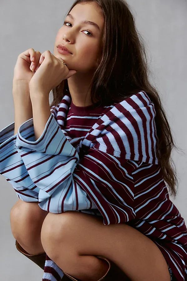 Lioness Bowen Layered Long Sleeve Oversized Tee