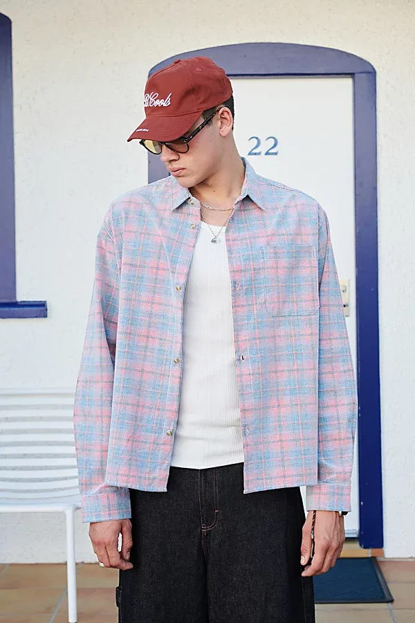 B. Cools Cabin Corduroy Shirt Top