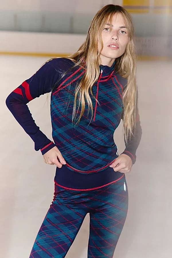 Myoko Pop Quarter-Zip Base Layer by FP Movement