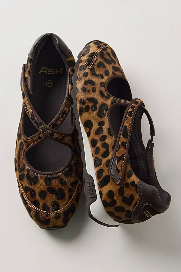 Ash Kore Animal-Print Mary Jane Sneakers by Ash