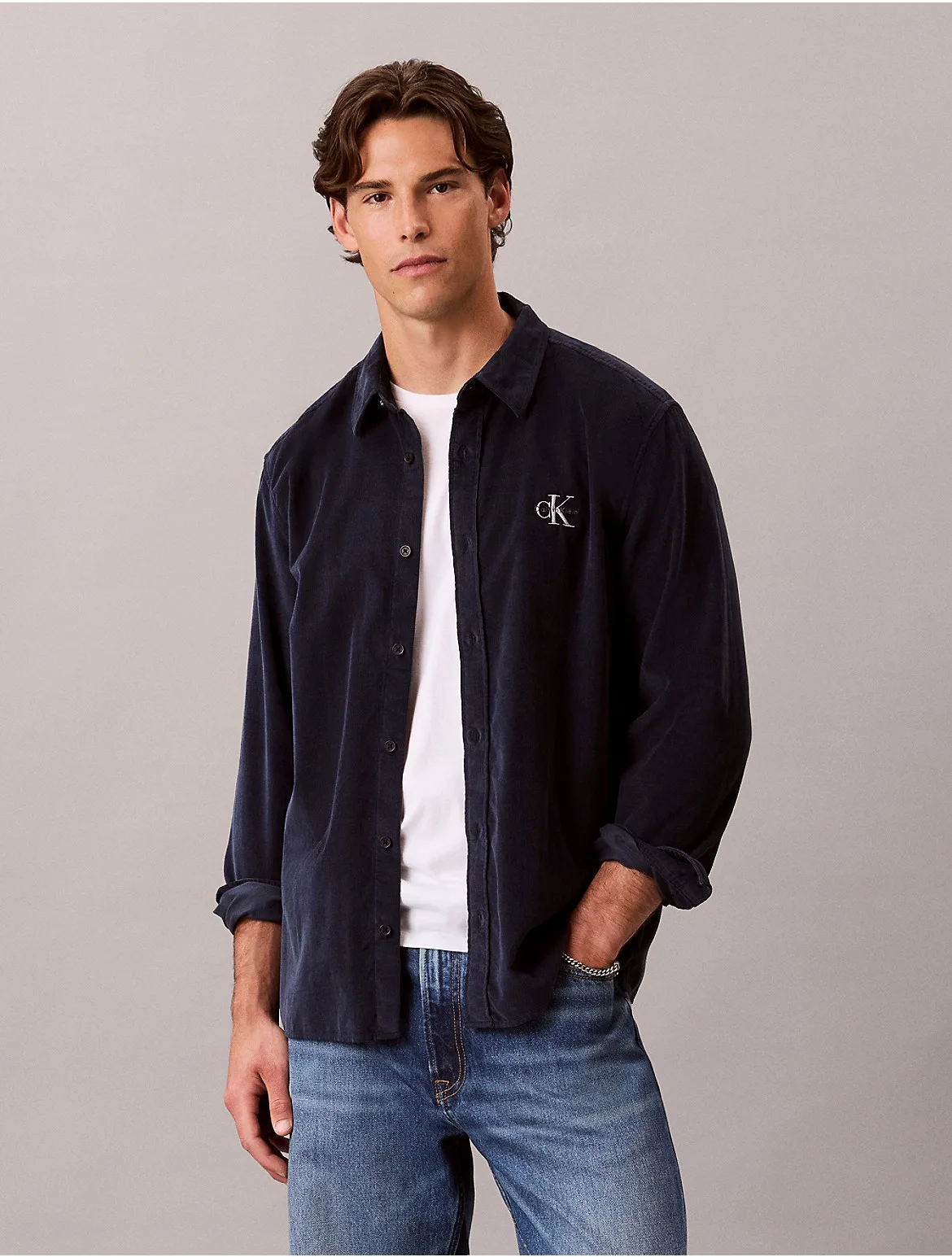 Corduroy Monologo Easy Shirt