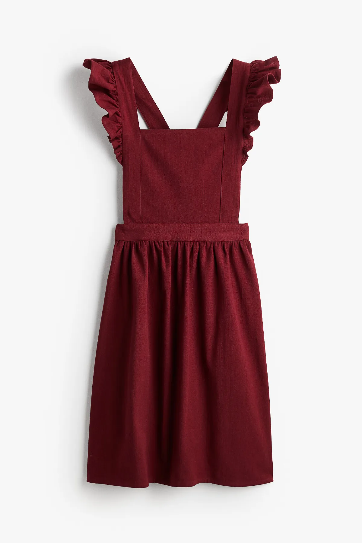 Ruffle-Trimmed Apron by H&M