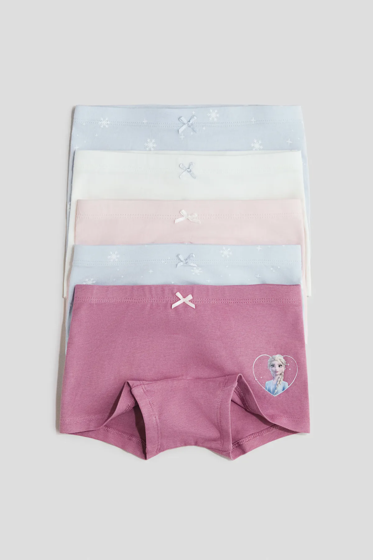 5-Pack Printed Cotton Boxer Briefs by H&M