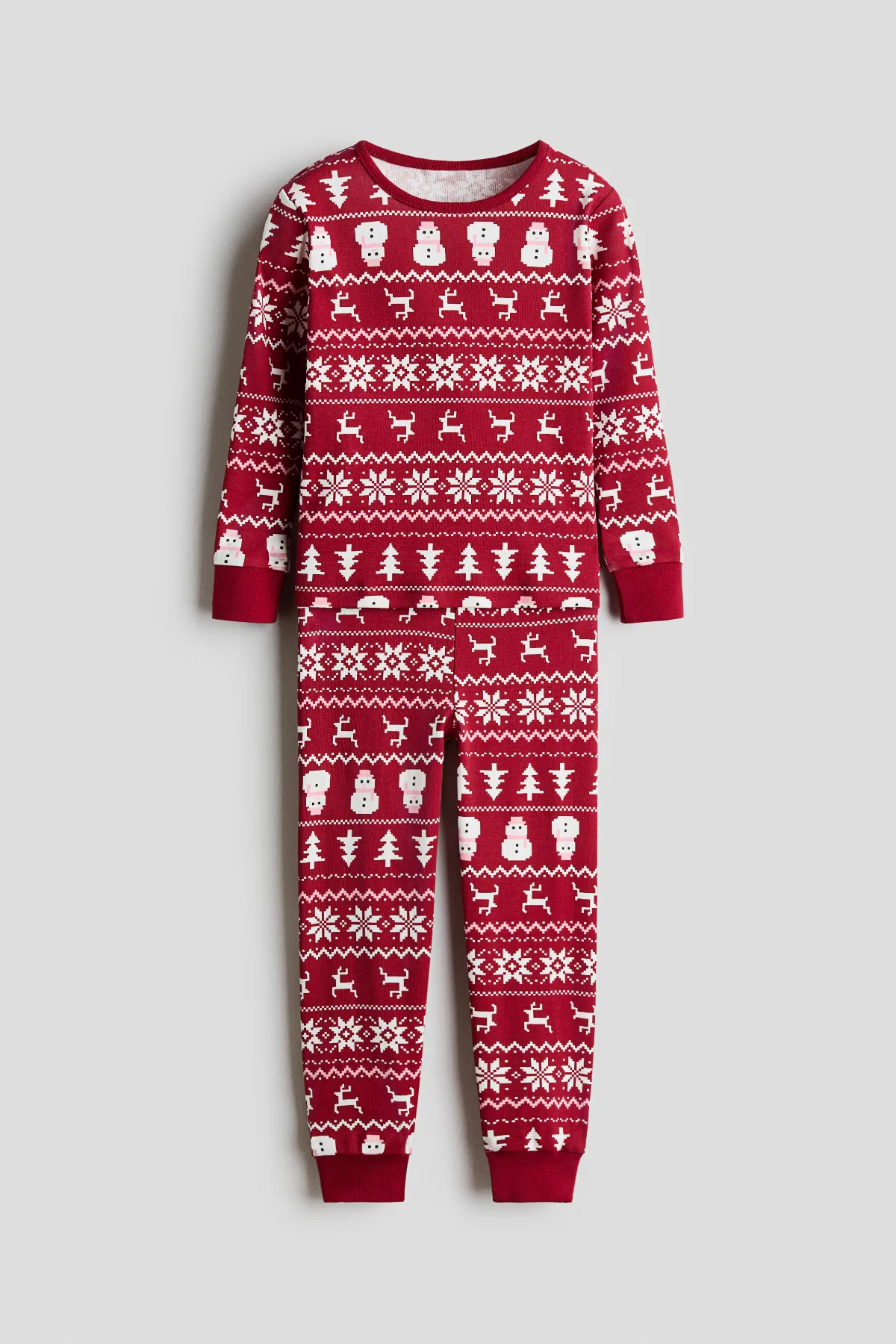 Printed Cotton Pajamas by H&M