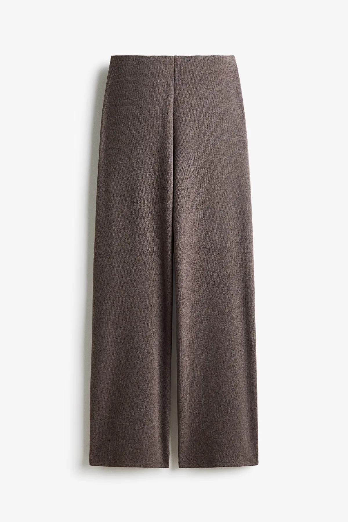 Wide-Leg Knit Pants