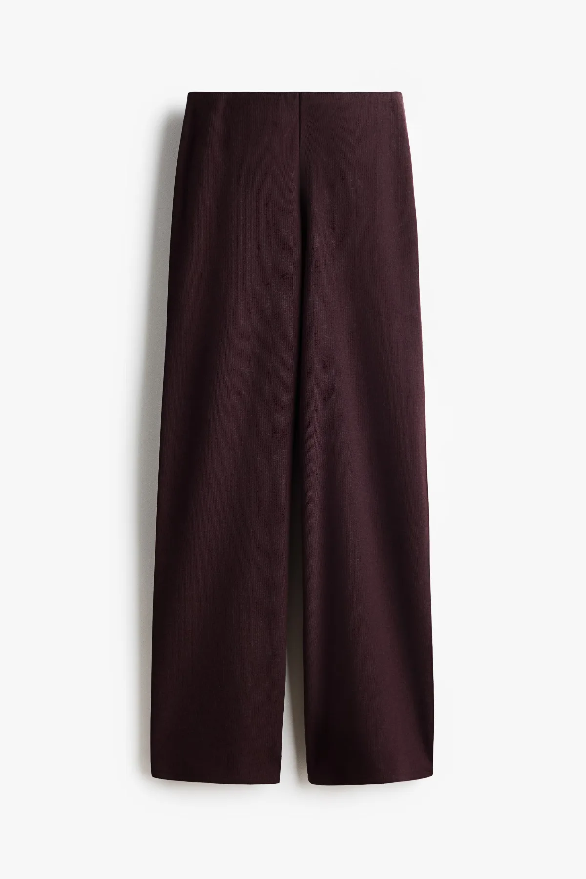 Wide-Leg Knit Pants