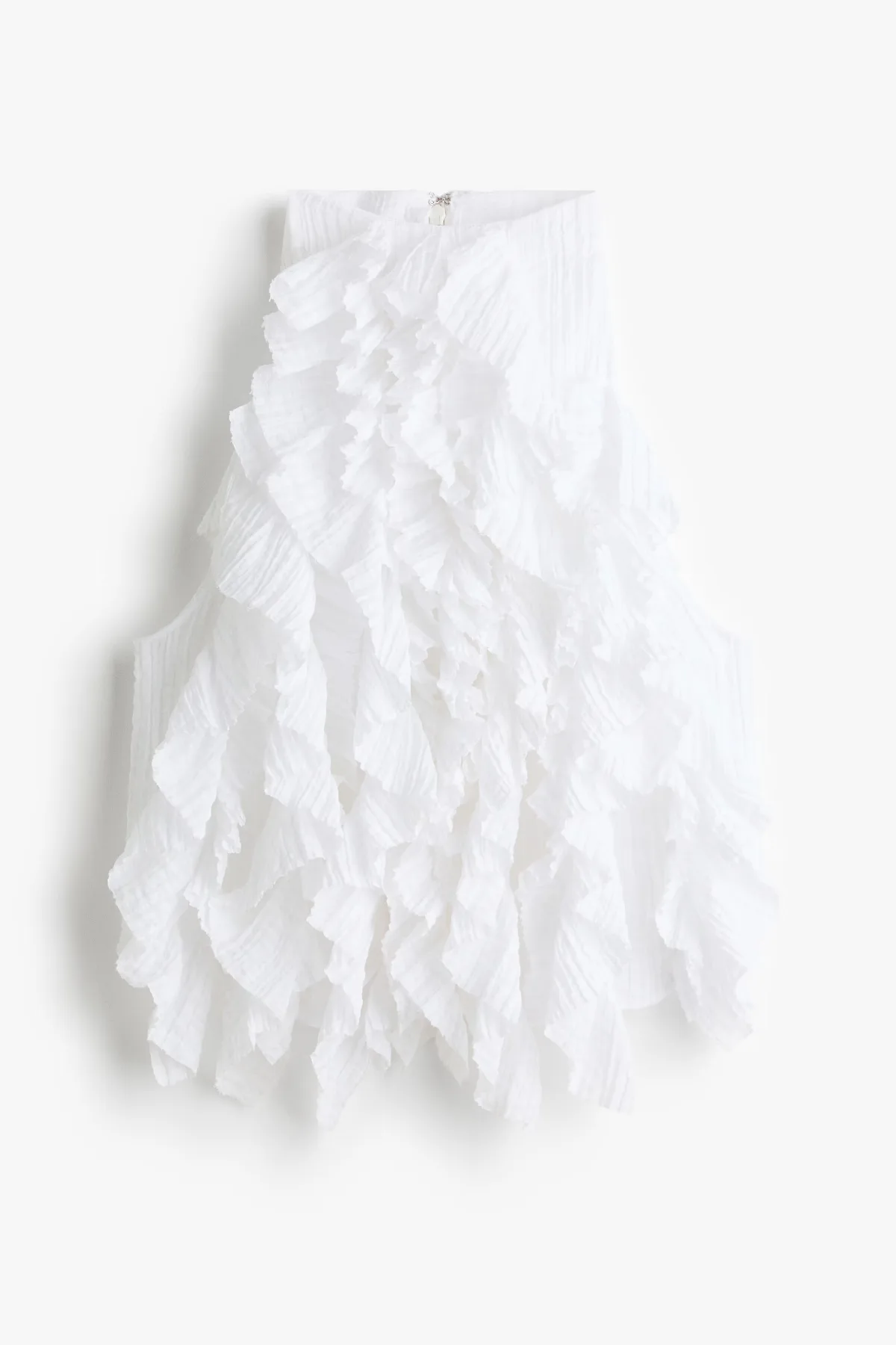 Ruffled Viscose-Blend Top by H&M