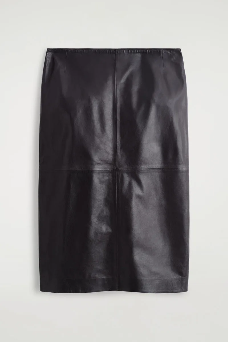 Leather Pencil Skirt by COS