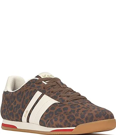 Revival Leopard Suede Retro Sneakers by Keds