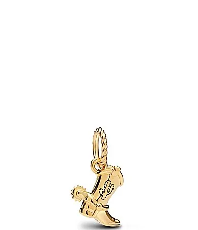 Pandora x Disney Pixars Woody Western Boot Gold Charm by Pandora