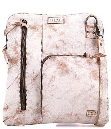 Aiken Large Zip Distressed Crossbody Bag by Bed Stu
