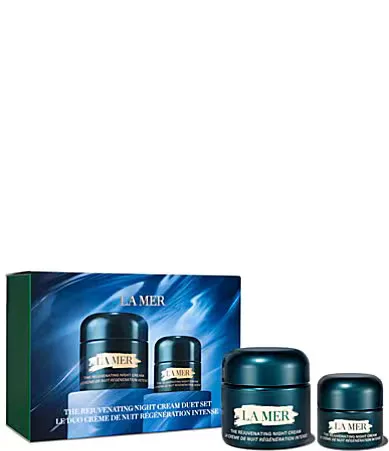 The Rejuvenating Night Cream Duo Holiday Gift Set by La Mer