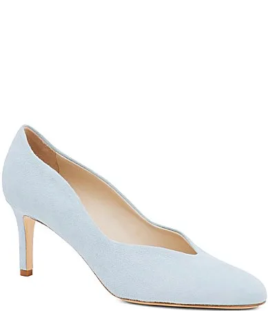 Lauda Suede Pointed Toe Pumps by Amalfi