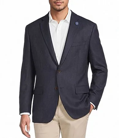 Chicago Classic Fit Herringbone Wool Blend Sport Coat by Hart Schaffner Marx