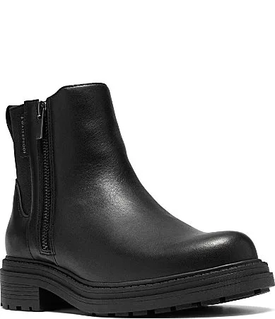 Orinoco 3 Zip Waterproof Leather Booties by Clarks