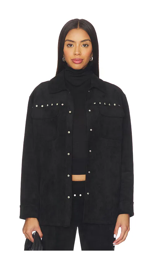 Nirvana Suede Jacket by Amanda Uprichard